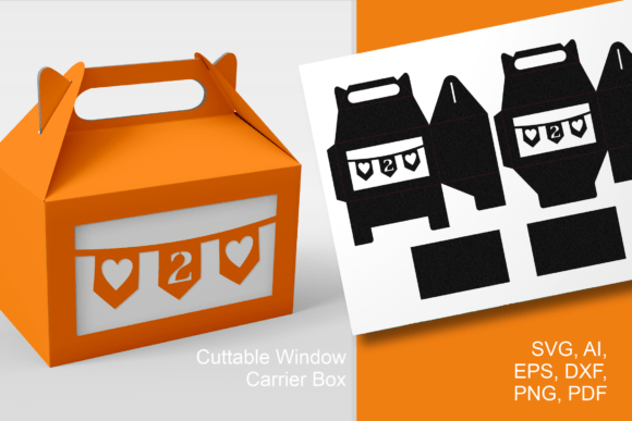 ♥2♥ Banner Gable Box Template Review