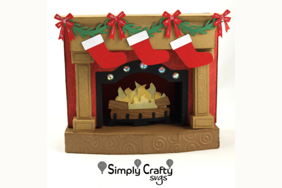 3D SVG Christmas Fireplace: A Brand Design Review