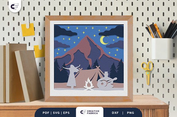 Camping with Dad 3D SVG: A Father's Day Asset Review