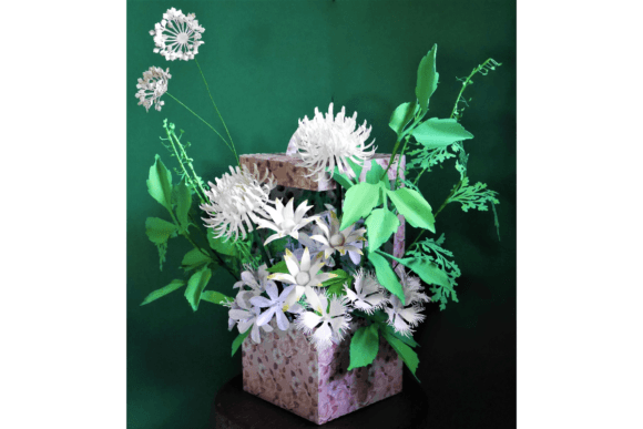 Ceres Flower Box: 3D SVG for Floral Compositions