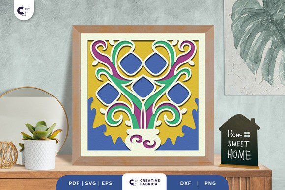 Family Tree 3D SVG Ornament: A Warm, Inviting Design for Content Publishers
