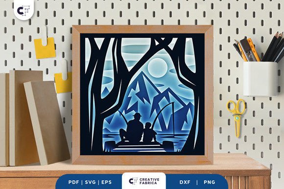 Father S Day 3D SVG: Shadow Box Paper Cut Review