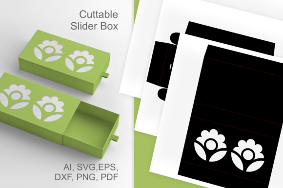 Prime Bloom Windows 3D SVG for Gift Boxes
